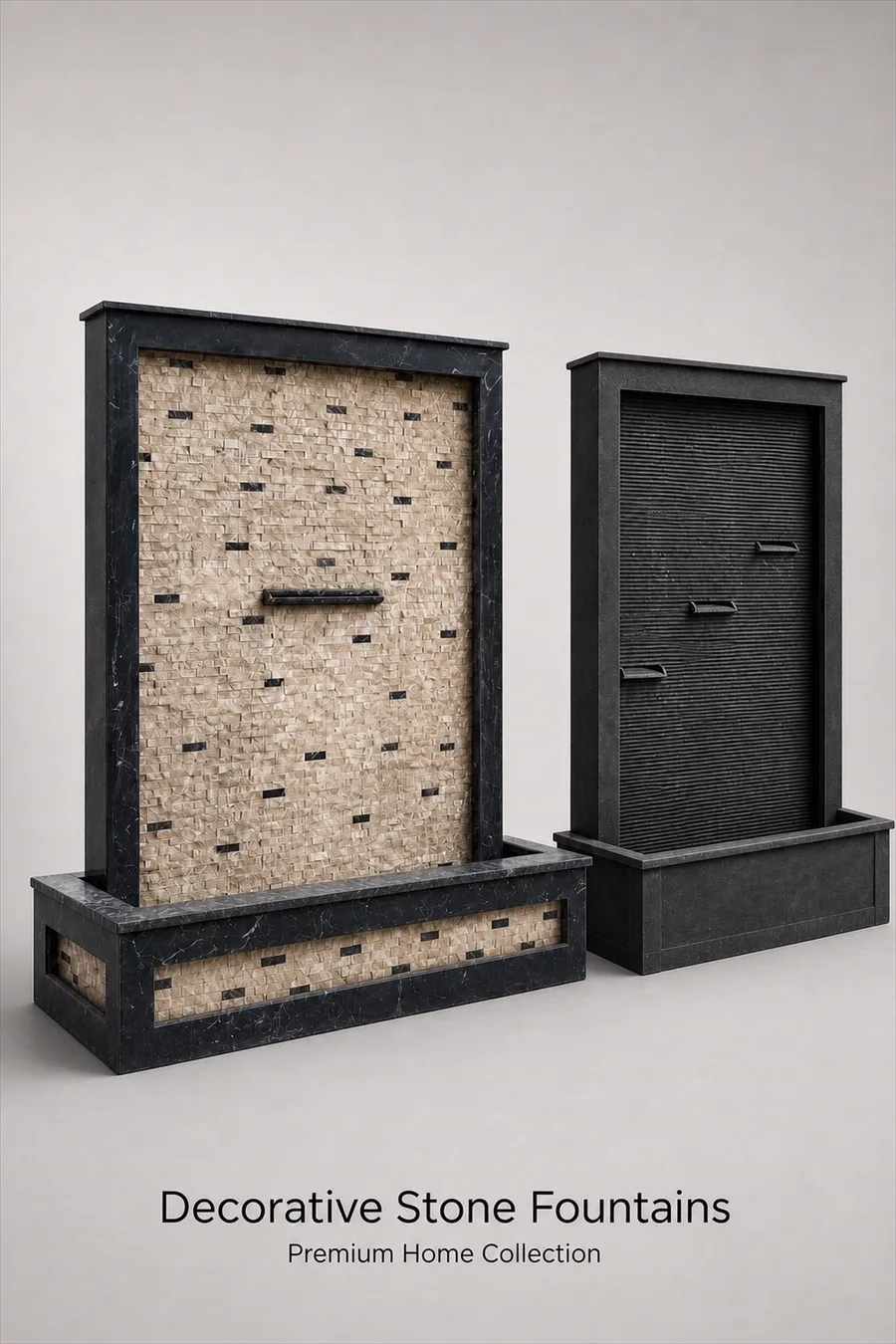 Pair of Decorative Wall Fountains — product photo