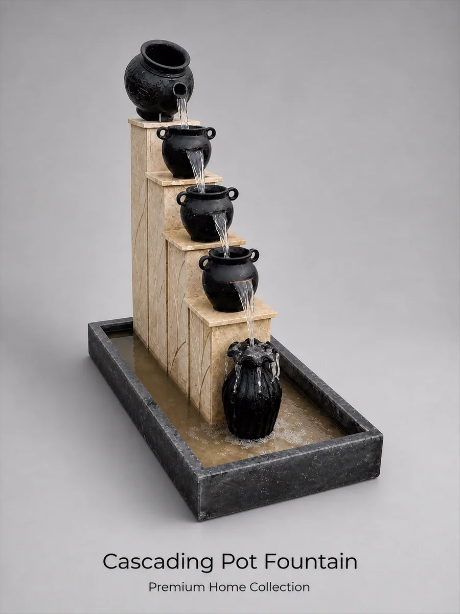 Cascading Jug Fountain — product photo