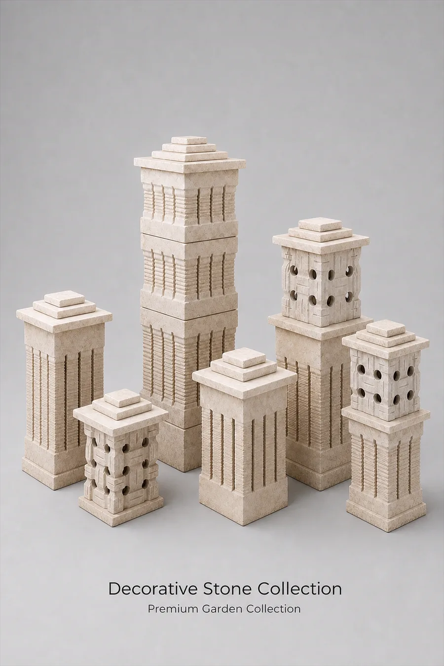 Garden Stone Lantern Collection — product photo