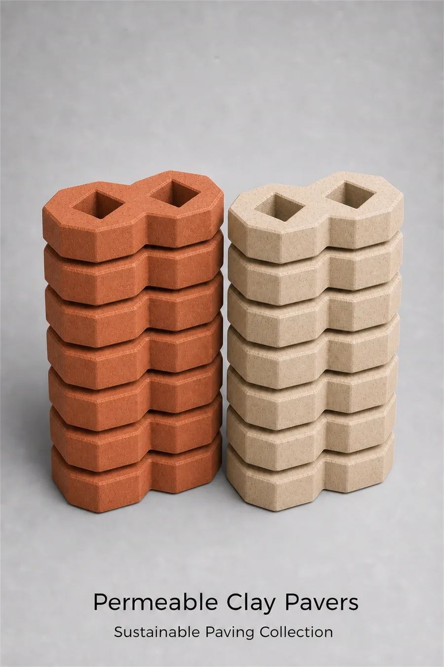 Two-Section Permeable Pavers — product photo