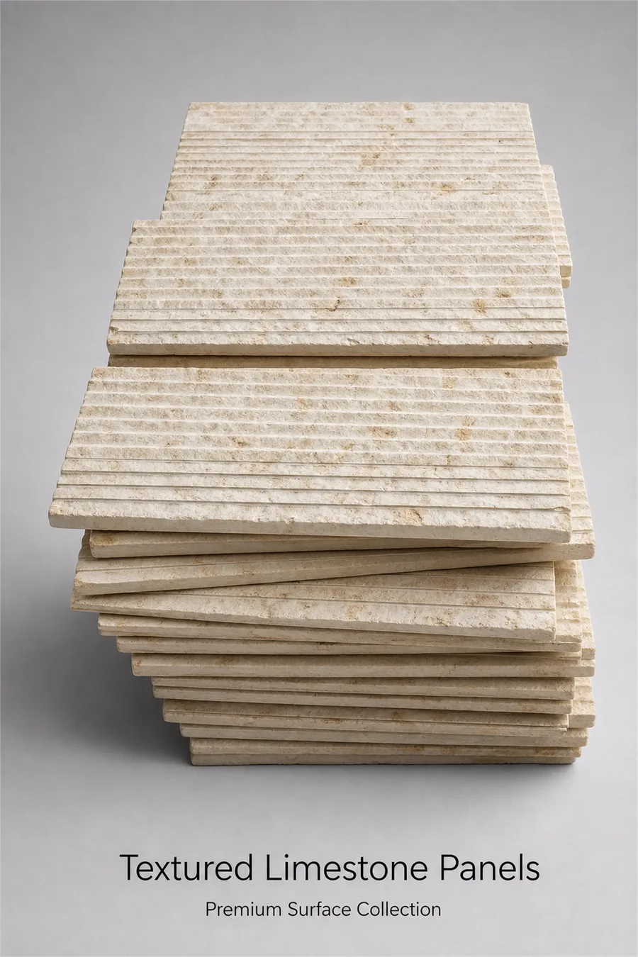 Textured Limestone Panels — product photo
