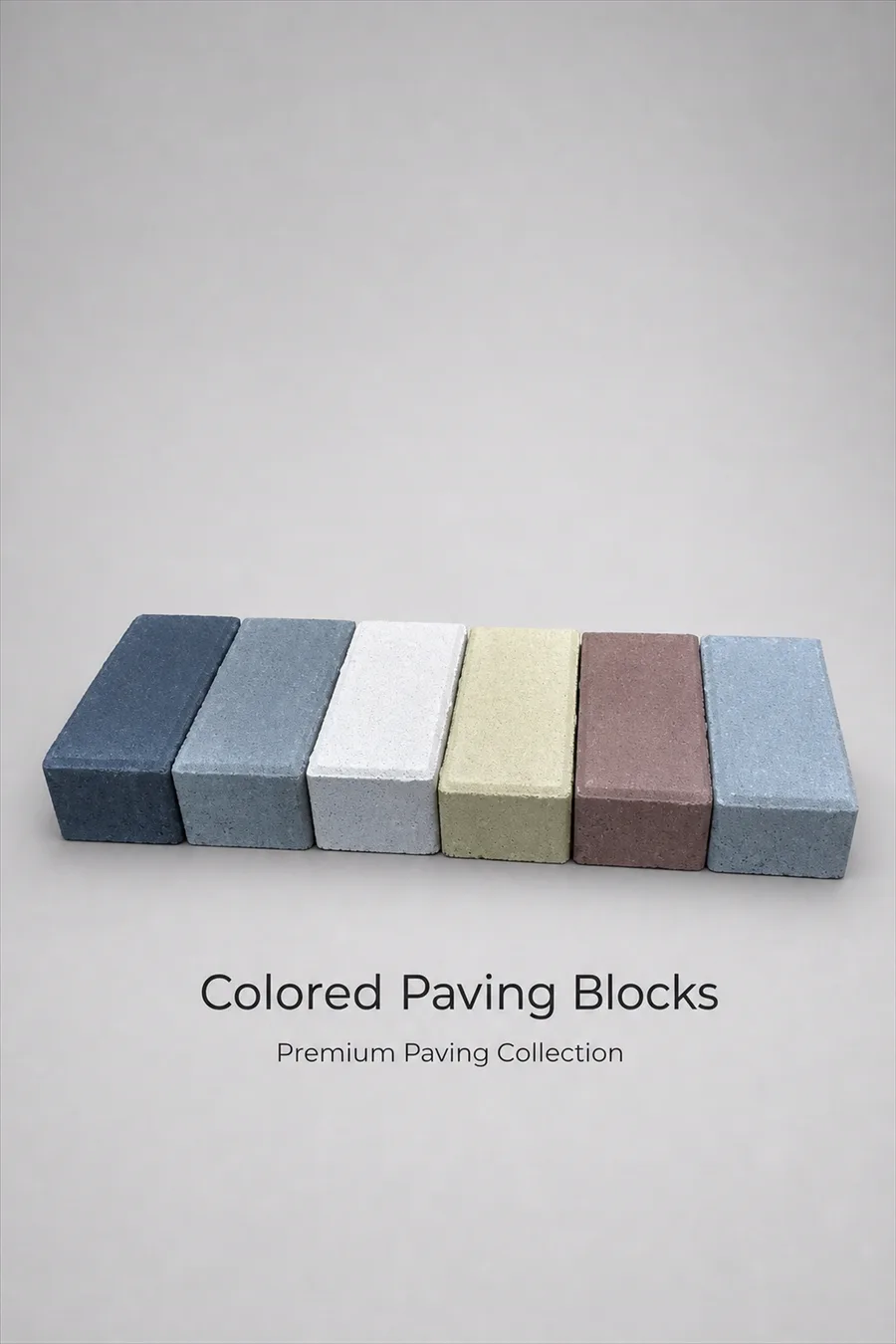 Coloured Paving Blocks — product photo