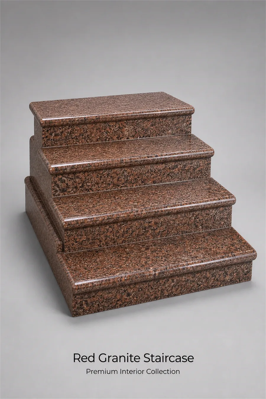 Red Granite Steps — product photo