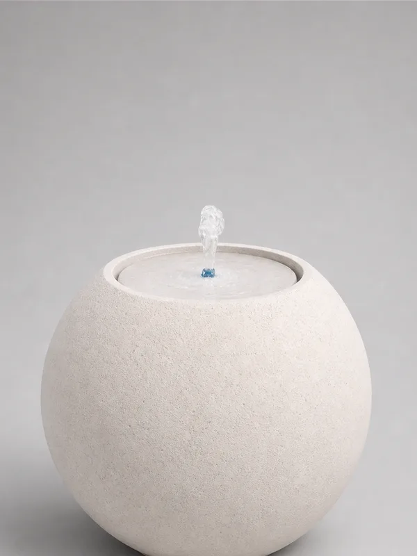Spherical Stone Fountain