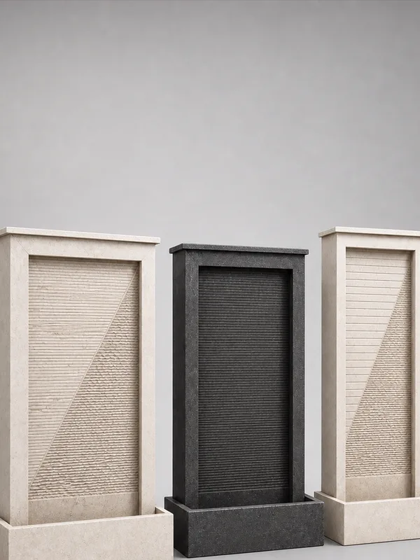 Collection of Tall Wall Fountains