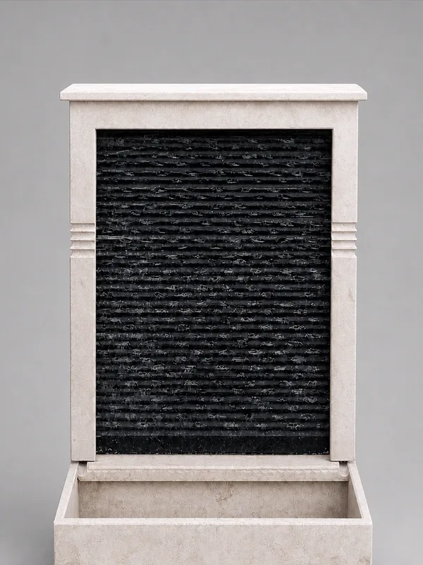 Contrasting Wall Fountain