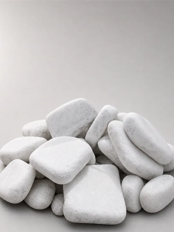 White Decorative Pebbles