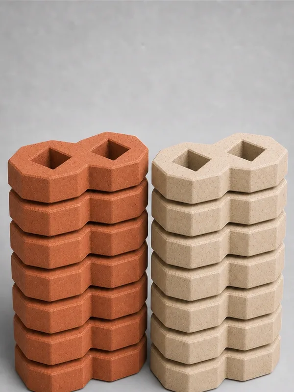 Two-Section Permeable Pavers