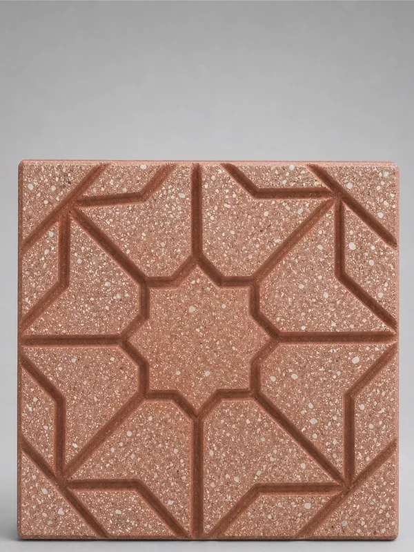 Red Decorative Paving Tiles