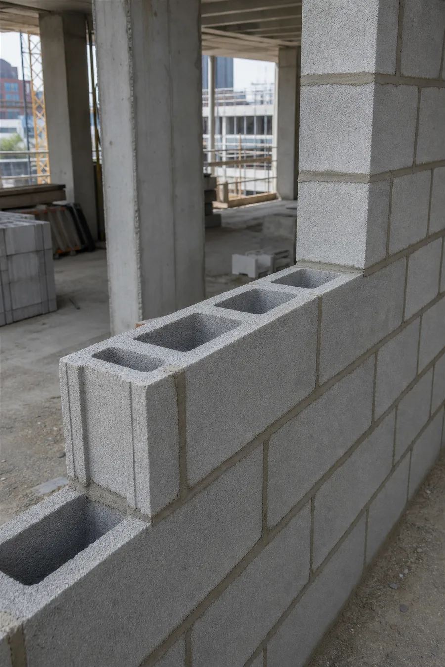 Hollow Concrete Block — in real life