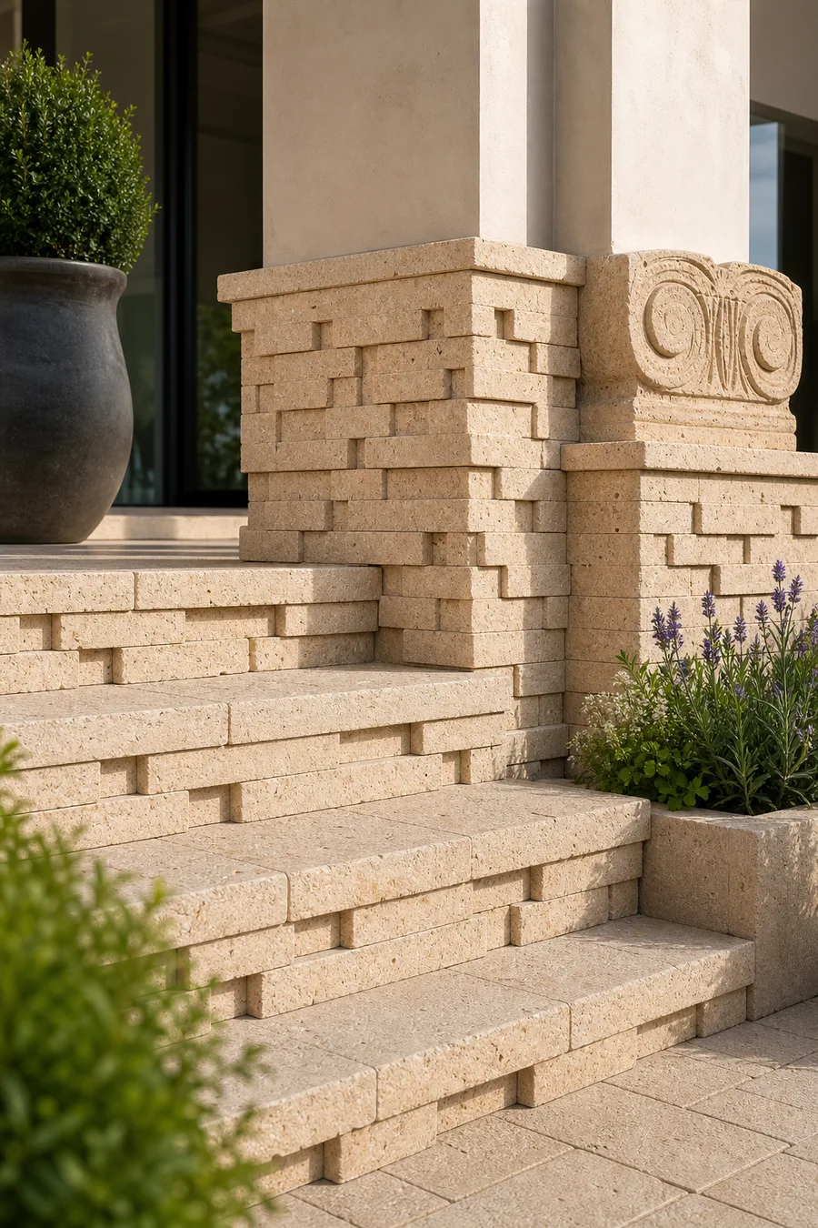 Decorative Stone Elements — in real life