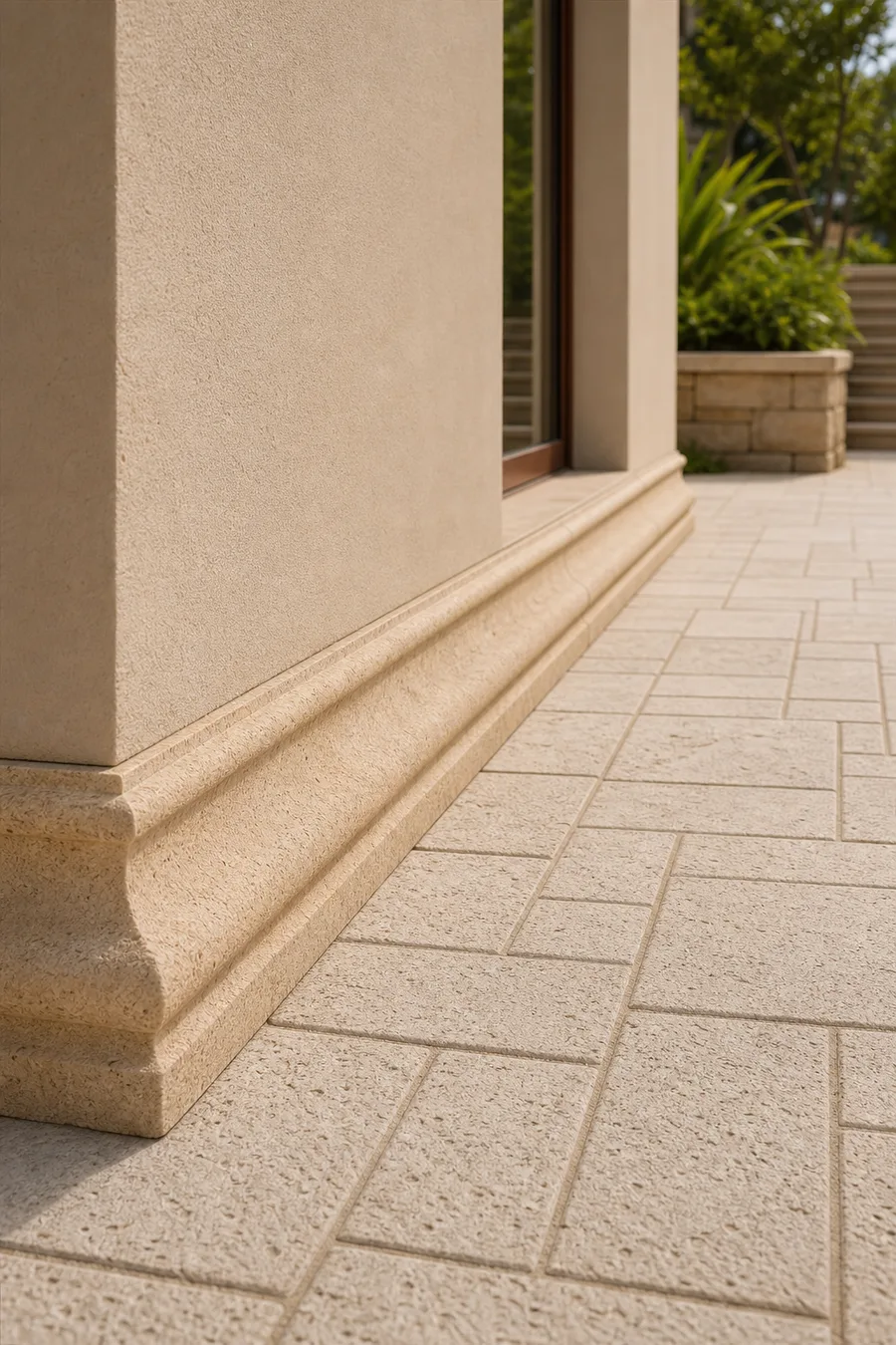 Stone Cornices and Mouldings — in real life
