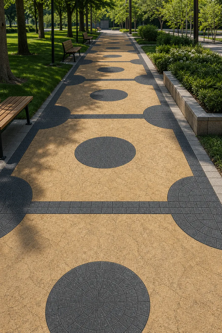 Decorative Concrete Paving — in real life